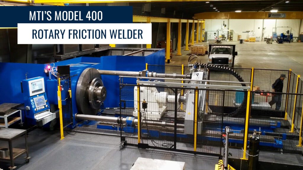 The Limitless Possibilities of MTI’s Model 400 Friction Welder blog image.