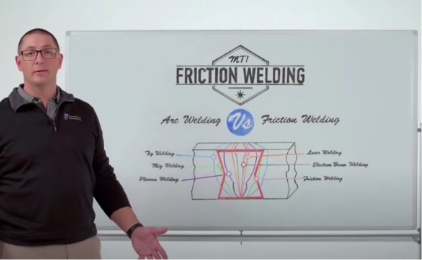 Whiteboard Wednesday Friction welding vs arc welding.