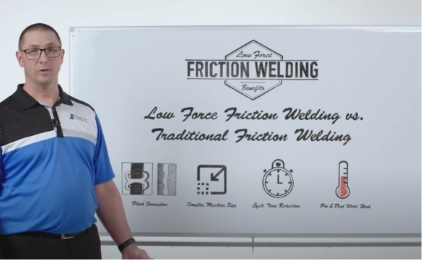 Whiteboard Wednesdays Low force vs traditional friction welding.